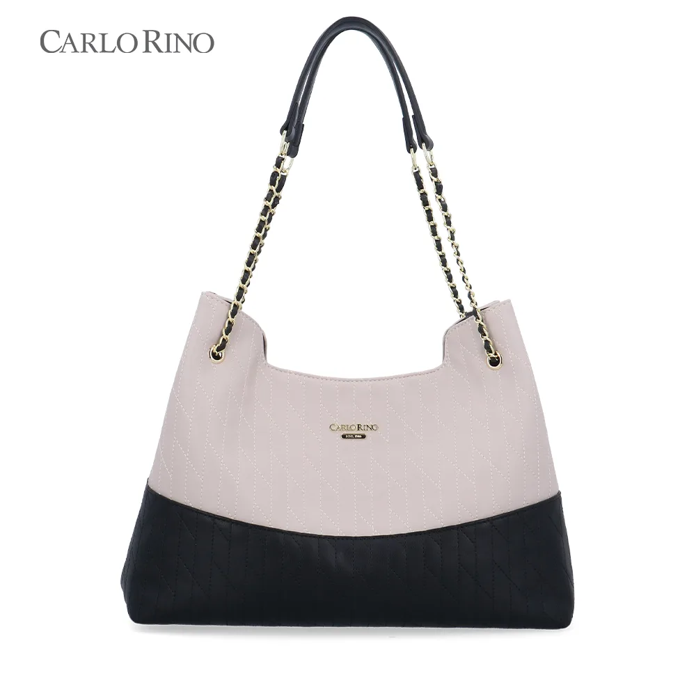 Harper Duotone Top Handle Bag