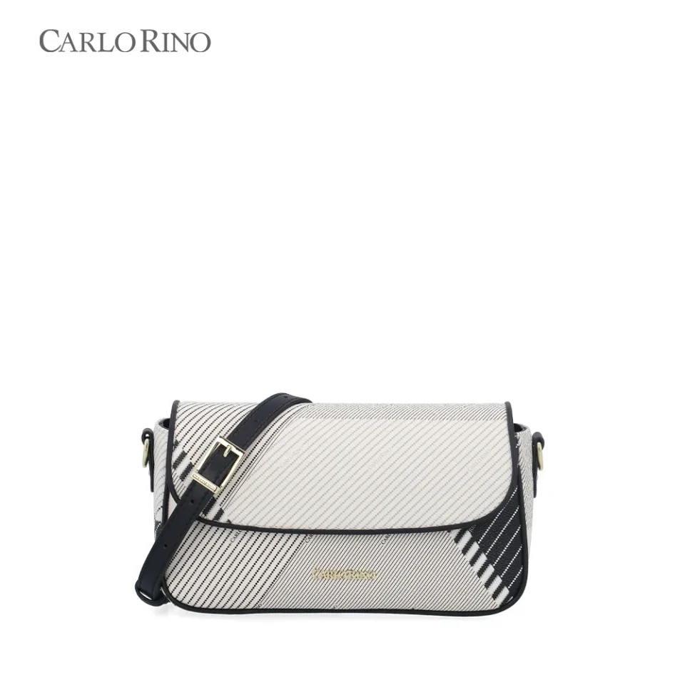 The Grid Baguette Bag
