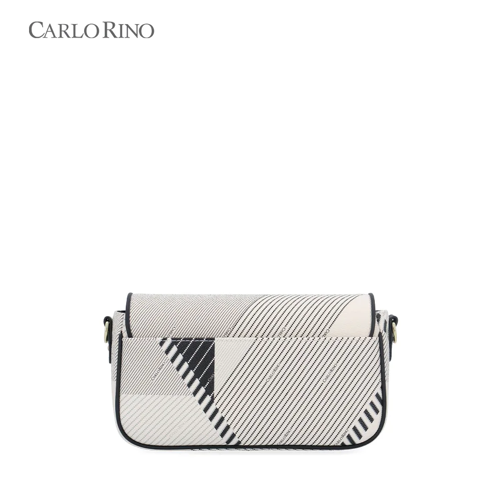 The Grid Baguette Bag