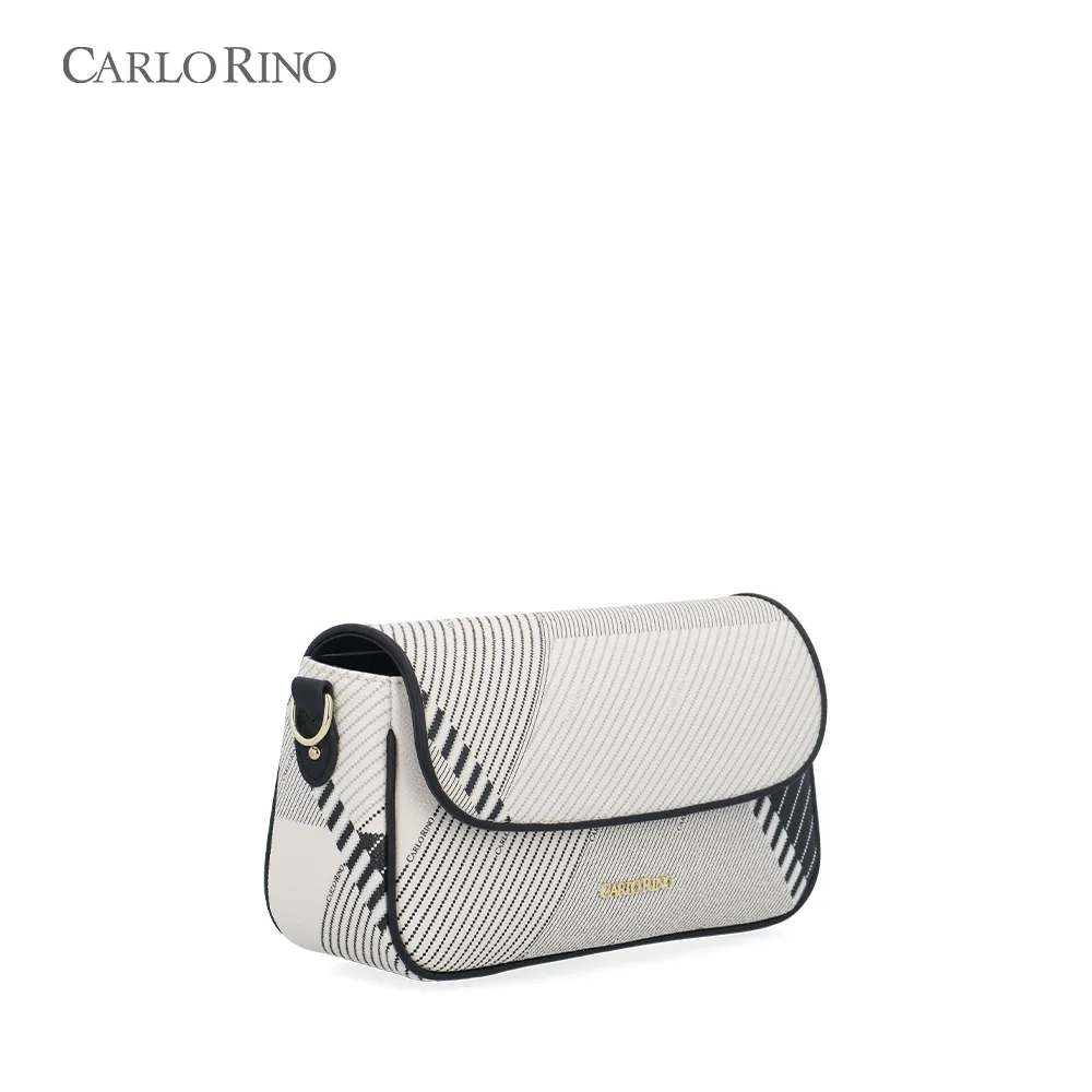 The Grid Baguette Bag