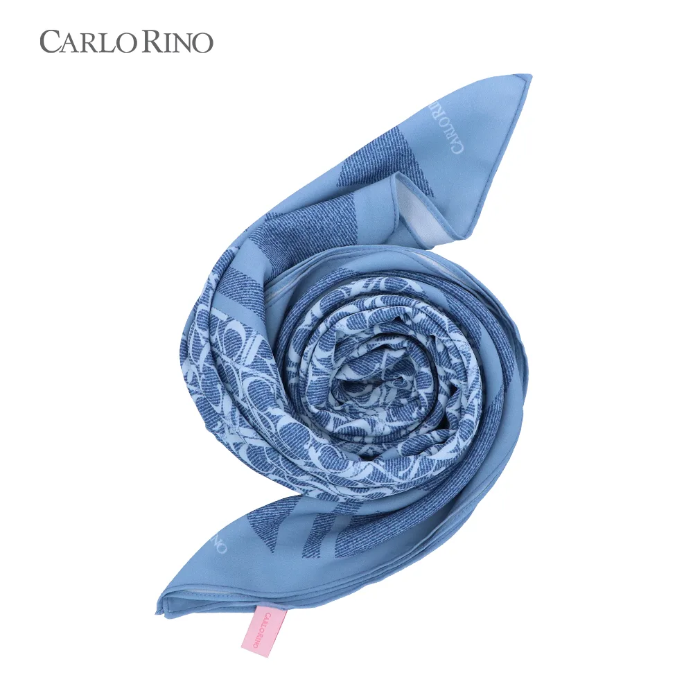CR Monogram Chiffon Scarf