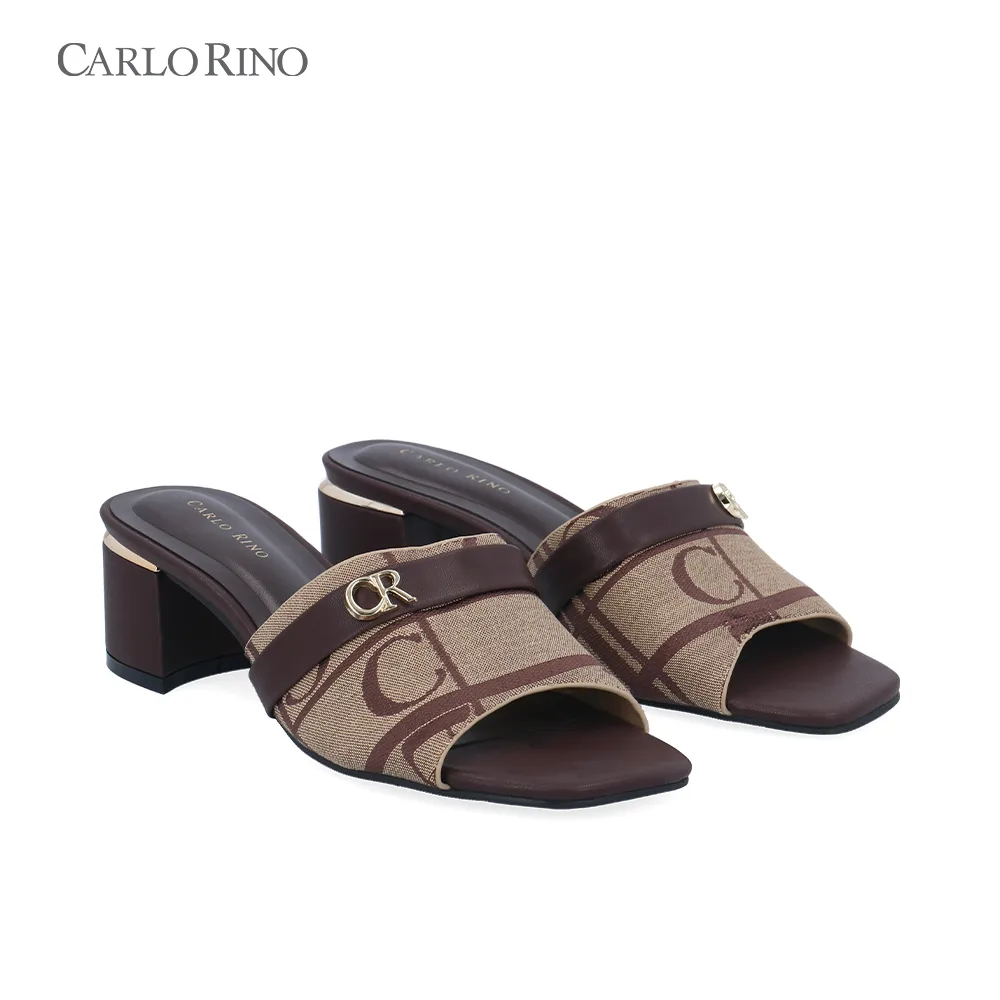 CR MonoCharm Heeled Sandals